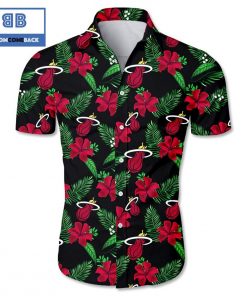 nba miami heat tropical flower hawaiian shirt 4 0HZy5