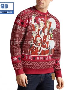 Nekoma High Haikyuu Anime Christmas Christmas Custom Knitted 3D Sweater
