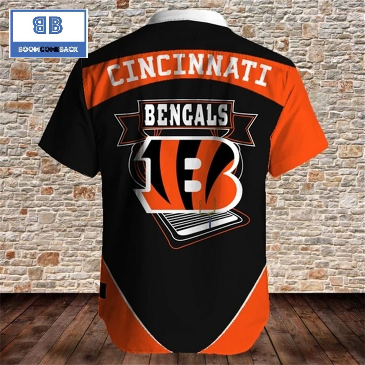 NFL Cincinnati Bengals Tropical Flower Hawaiian Shirt