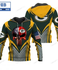 nfl green bay packers skull american flag 3d hoodie 2 nPcA1