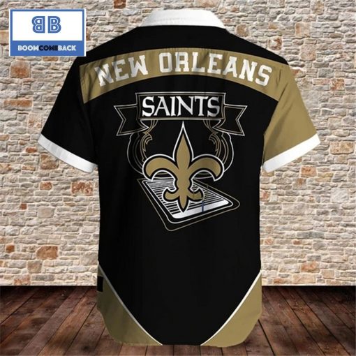 NFL New Orleans Saints Tropical Flower Hawaiian Shirt