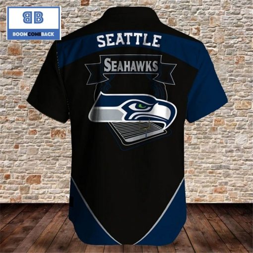 NFL Seattle Seahawks Tropical Flower Hawaiian Shirt