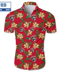 nhl florida panthers tropical flower hawaiian shirt 2 cUX0h