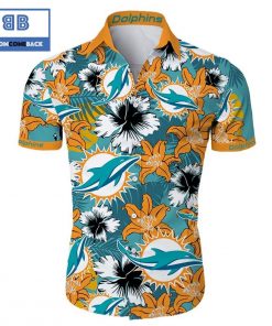 nhl miami dolphins tropical flower hawaiian shirt 2 go9TL