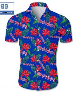 nhl new york rangers tropical flower hawaiian shirt 2 78uDr