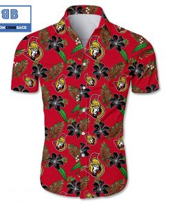 nhl ottawa senators tropical flower hawaiian shirt 2 s6Kcl