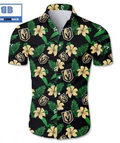nhl vegas golden knights tropical flower hawaiian shirt 2 qyRkM