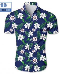 nhl winnipeg jets tropical flower hawaiian shirt 2 xCk1s