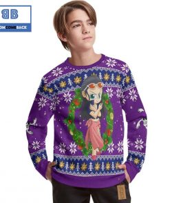 nico robin one piece anime christmas custom knitted 3d sweater 2 lm733