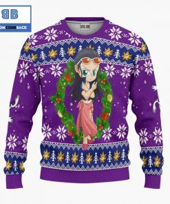 nico robin one piece anime christmas custom knitted 3d sweater 4 hZyn5