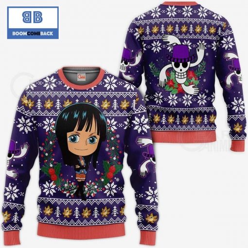 Nico Robin One Piece Anime Ugly Christmas Sweater