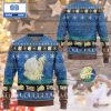 Mizukage Naruto Anime Custom Imitation Knitted Ugly Christmas Sweater