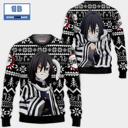 Obanai Kimetsu No Yaiba Anime Christmas 3D Sweater