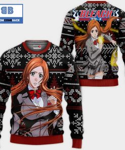orihime inoue bleach anime ugly christmas sweater 2 yYvq4