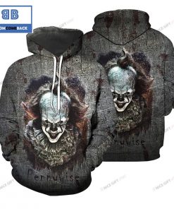 pennywise it movie halloween 3d hoodie ver 1 2 XogA8