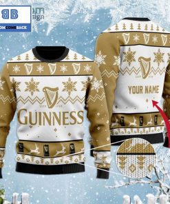 Personalized Guinness Beer Christmas 3D Sweater