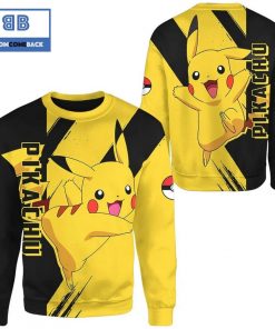 pikachu pokemon anime 3d christmas sweatshirt 2 gyRiF