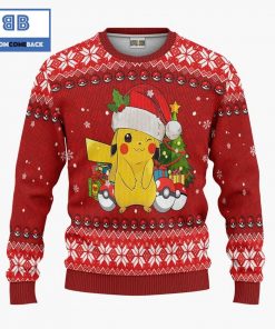 pikachu pokemon anime christmas custom knitted 3d sweater 4 DcojL