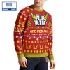 Natsu Dragneel Fairy Tails Anime Christmas Custom Knitted 3D Sweater