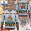 Pikachu Evolution Pokemon Anime Custom Imitation Knitted Ugly Christmas Sweater