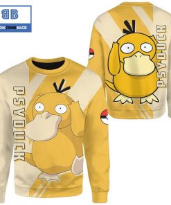 psyduck pokemon anime christmas 3d sweatshirt 3 UwBS7