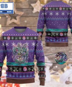 relinquished yu gi oh anime custom imitation knitted christmas 3d sweater 2 soDee