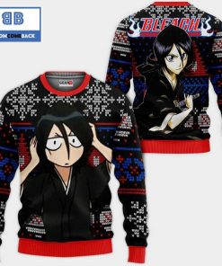 rukia kuchiki bleach anime ugly christmas sweater 2 523yz