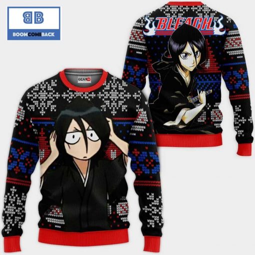 Rukia Kuchiki Bleach Anime Ugly Christmas Sweater