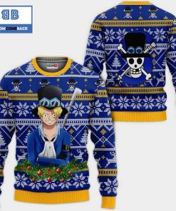 sabo one piece anime ugly christmas sweater 3 thLon