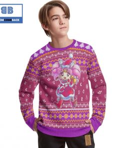 sailor chibi sailor moon anime christmas custom knitted 3d sweater 2 A0nUy