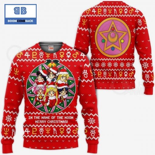 Sailor Moon Anime Ugly Christmas Sweater