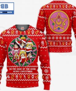 sailor moon anime ugly christmas sweater 4 ROkN7