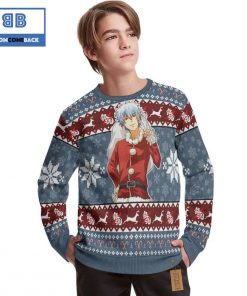 sakata gintoki gintama anime christmas custom knitted 3d sweater 2 XFbCj