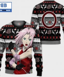 sakura naruto anime ugly christmas sweater 3 6PQL6