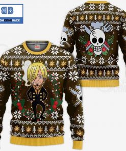 sanji one piece anime christmas 3d sweater 3 OfK69