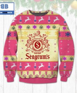 seagram 7 crown whisky christmas 3d sweater 2 VcbaN