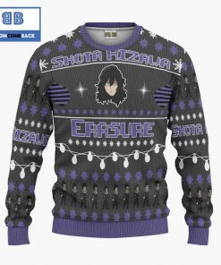 shota aizawa my hero academia anime christmas custom knitted 3d sweater 4 X8wMp