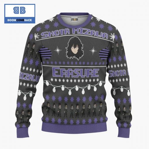 Shota Aizawa My Hero Academia Anime Christmas Custom Knitted 3D Sweater