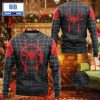 Spider Man Black And Gold Custom Imitation Knitted Christmas 3d Sweater