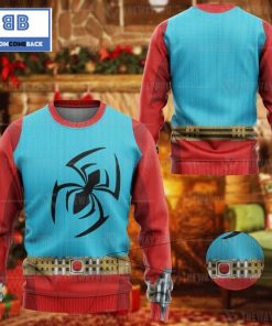 spider man scarlet spider custom imitation knitted christmas 3d sweater 4 Ah7Gb