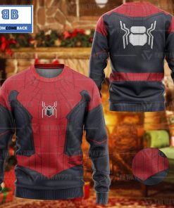 Spider Man Stark Suit Custom Imitation Knitted Christmas 3d Sweater