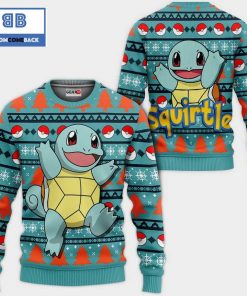 squirtle pokemon anime ugly christmas sweater 4 z8PTU