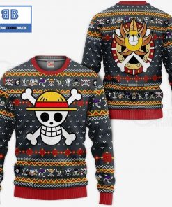straw hat pirates flag one piece anime christmas 3d sweater 4 YscZZ