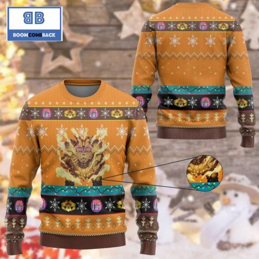 The Legendary Exodia Incarnate Yu Gi Oh Anime Custom Imitation Knitted Christmas 3d Sweater