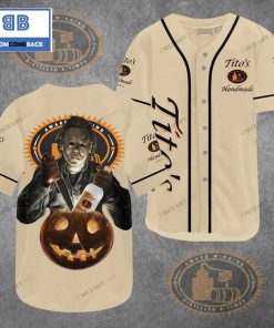 Tito Handmade Vodka Horror Halloween Baseball Jersey