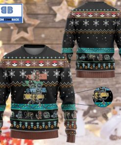 tnmt pokemon anime custom imitation knitted ugly christmas sweater 3 5kasL