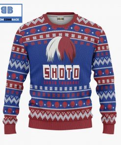 todoroki shouto my hero academia anime christmas custom knitted 3d sweater 3 5sGWN