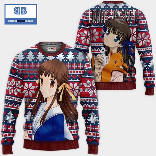 Tohru Honda Fruits Basket Anime Christmas 3D Sweater