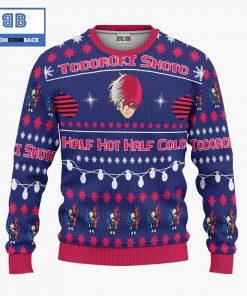 tokoyami fumikage my hero academia anime christmas custom knitted 3d sweater 3 6yF96