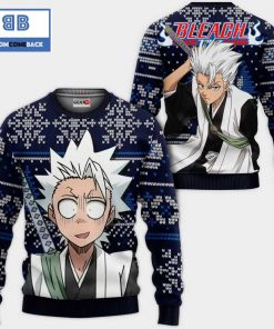 toshiro hitsugaya bleach anime ugly christmas sweater 3 8KoDI